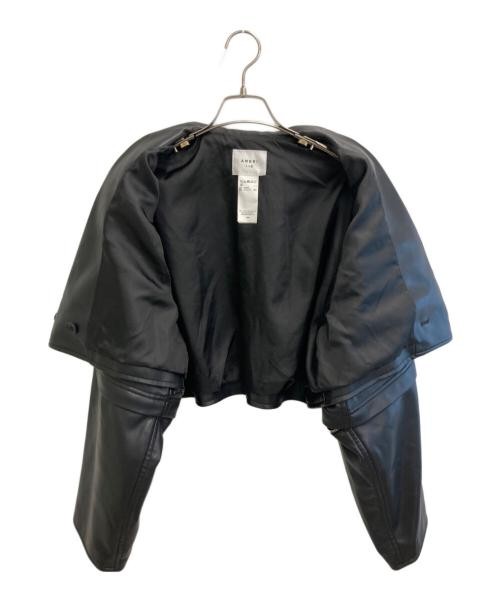Ameri                    2WAY FAKE LEATHER SHORT … - image 3