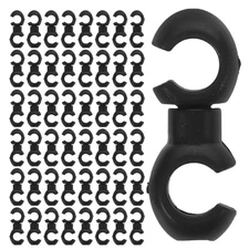 100 Pcs Bike Cable Clips Bicycle Wire Fasteners Brake Line Holder