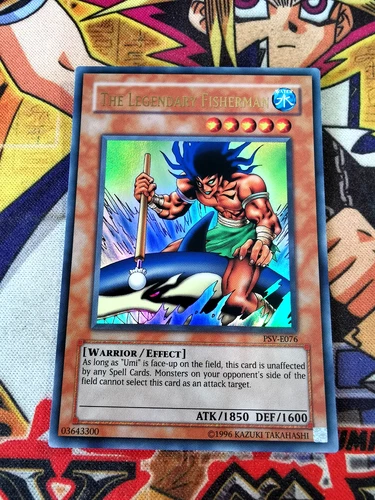 The Legendary Fisherman psv-e076 Unltd Ed (NM+) Ultra Rare Yu-Gi-Oh!
