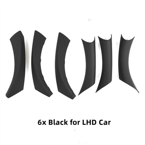 Black Door Panel Handle Pull Interior Trim Cover fit For BMW E90 325i 328i 335i - Bild 1 von 9