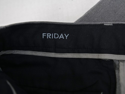 Pantaloni eleganti elasticizzati slim fit Bonobos Weekday Warrior venerdì grigio tinta filato 32/36 - Foto 9 di 11