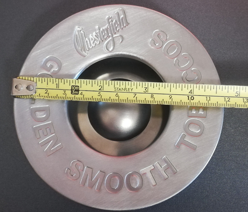 Chesterfield Collectible Metal Ashtray - Picture 12 of 13