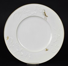 KPM Berlin Feldblume Urania Kuchenteller Frühstücksteller Insekten Käfer Gold