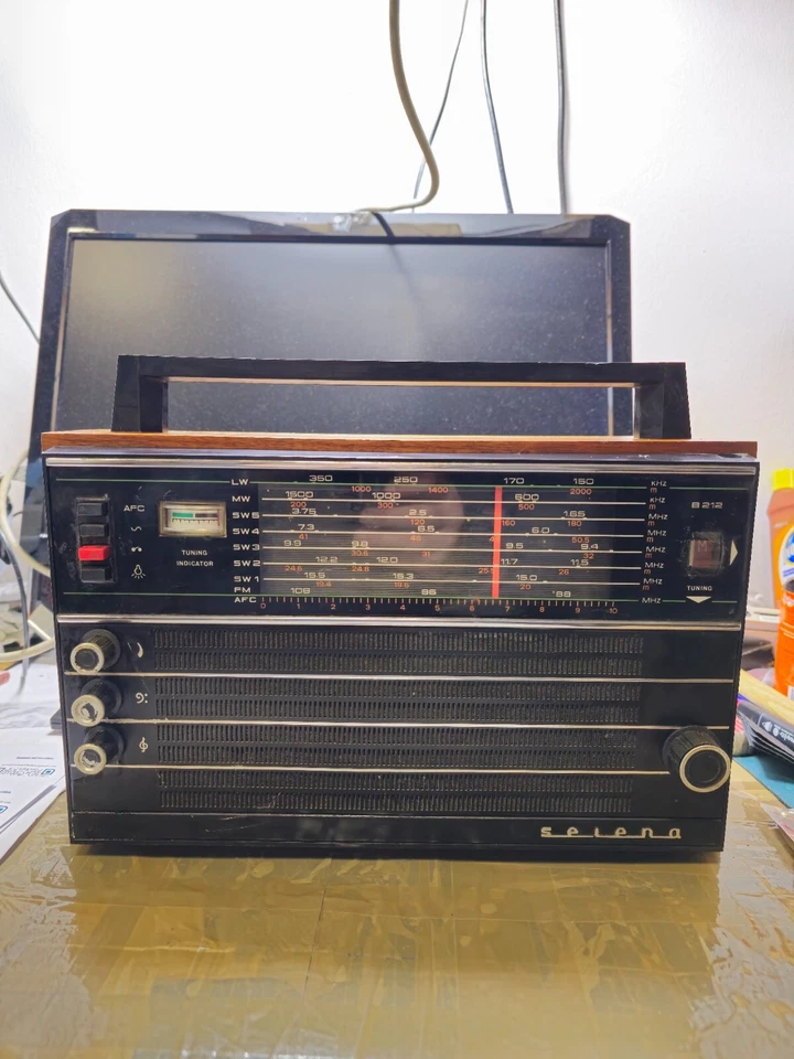 Vintage " Selena "B 211 Radio Transistor aus 70er - UDSSR - Getestet - Bild 4 von 4