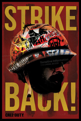 Poster CALL OF DUTY Black Ops Cold War - Strike Back (Game)  61x91,5cm NEU 59346