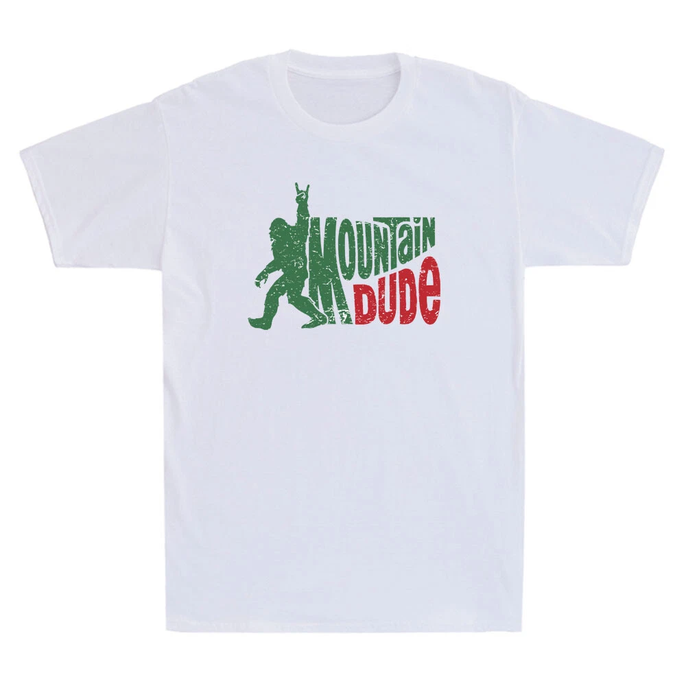 Mountain Dude Sasquatch Hiking T-Shirt