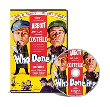 Who Done It? (1942) Comedy DVD