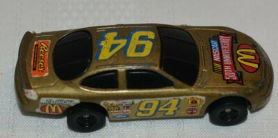 Hot Wheels 1998 Gold NASCAR 50th Anniversary Mfg for McDonald's