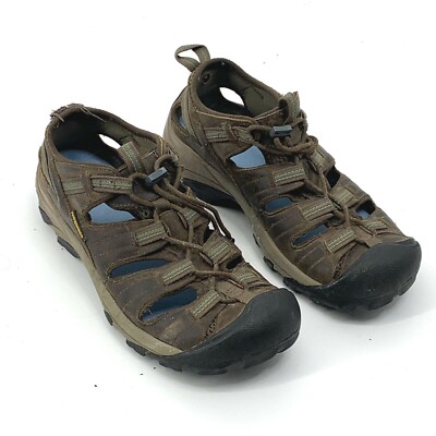 Keen Arroyo II Brown Leather Waterproof Hiking Sandals 12 s-l400.jpg main image 2