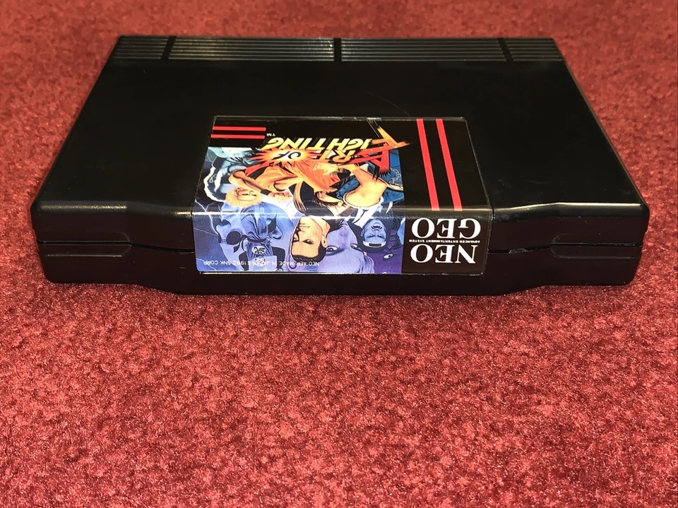 Art of Fighting Neo Geo AES Dog Tag English CARTRIDGE ONLY TESTED-Nice Label VGC - Image 4 of 4