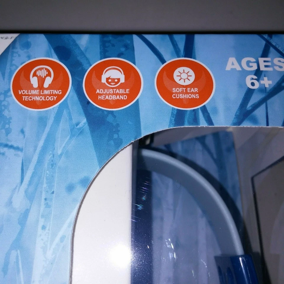 Disney Frozen 2 Cuffie Bambini Sicure Volume Limitatore Fascia Regolabile Orecchio Morbido - Immagine 3 di 4