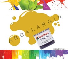 HUMBROL Enamel Model Paint 14ml - ALL COLOURS - Matt Gloss Satin Metallic Airfix