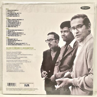 BILL EVANS Some Other Time (The Lost Session From The Black Forest
