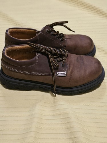 Chaussures Oxford vintage Y2K années 90 bonbons en cuir pour femmes 9 marron semelle épaisse - Photo 3/13