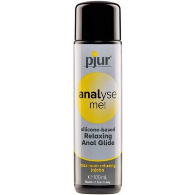 Pjur Analyse Me Relaxing Desensitizing Anal Glide Silicone Based Lube Lubricant