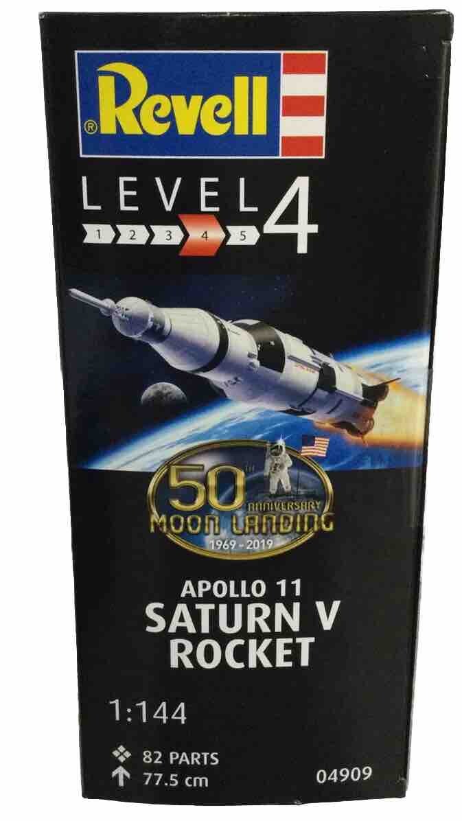 Revell Apollo 11 Saturn V Rocket, 1:144 Scale Model Kit