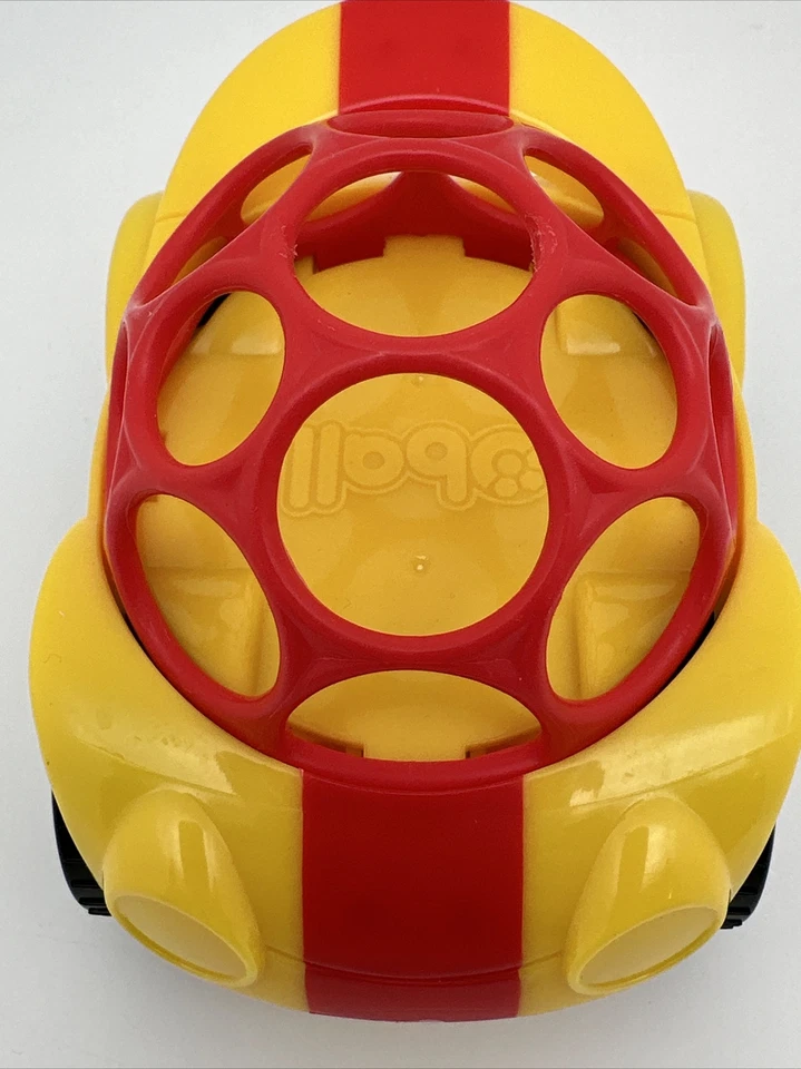 Kids II Inc OBall Rattle and Roll Car Baby Toy Red Yellow Colorful…95 - Image 4 of 4