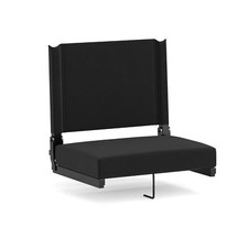 Flash Furniture Grandstand Portable Stadium Seat for Bleachers or Benches, Fo...