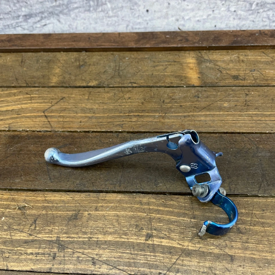 Palanca de freno Dia Compe BMX azul Old School BMX trasero derecho Survivor 79 81 OG Race Foto 2 de 4