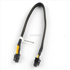 Motherboard CPU 4pin Male to 6Pin Male PCIe Express GPU Card Power Cable 35cm