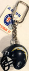 Nfl San Diego Chargers Lil Sports Brat Keychain, New (Helmet)