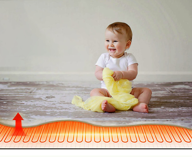 Silicone Rubber Floor Warm Heating Cable 33ohm/m Carbon Fiber Heating Wires