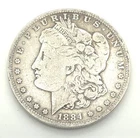 1884-S Morgan Silver Dollar