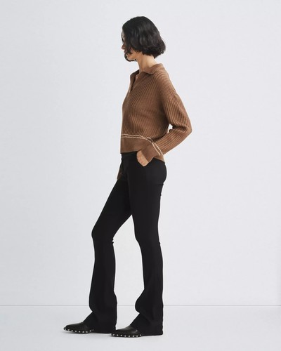 NWT Rag & Bone Women's Monti Extra Fine Merino Wool Polo Knit Sweater XS $295 - Picture 4 of 6