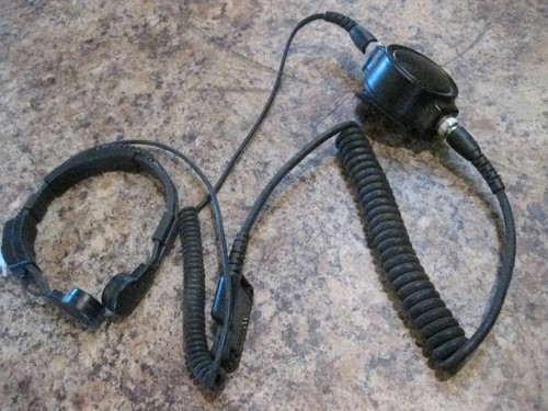 Pryme Gladiator Heavy Duty Throat Mic SPM-1500 For Vertex (Lot#BP191)