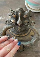 Yali Head Front Door Knocker