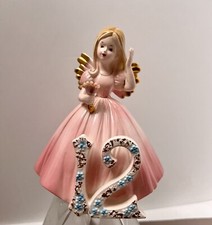 Josef Originals Birthday Girl Angel Twelfth Year Collectible Figurine READ