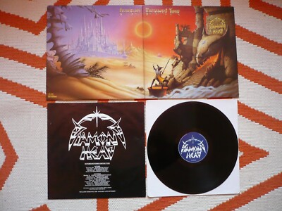 Diamond Head Borrowed Time Vinyl UK 1982 MCA 1st Press A1/B2 Heavy Metal Rock LP