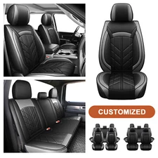 Custom For Nissan Rogue/Kicks 2018-2023 Front Rear Car Seat Covers Upgraded