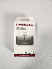 LiftMaster 892LT 2 Button Visor Learning Remote Control NIB
