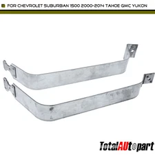 2x Fuel Tank Mounting Straps Gas for Cadillac Escalade ESV Chevy Tahoe GMC Front