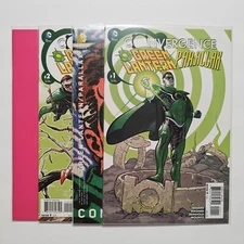Convergence Green Lantern Parallax #1-2 (A & B Variants) Complete Set of 4 VF/NM