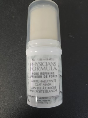 PHYSICIAN S FORMULA White Holloysite Clay Mask. Pore Refining. PF10987. 0.6 Oz.