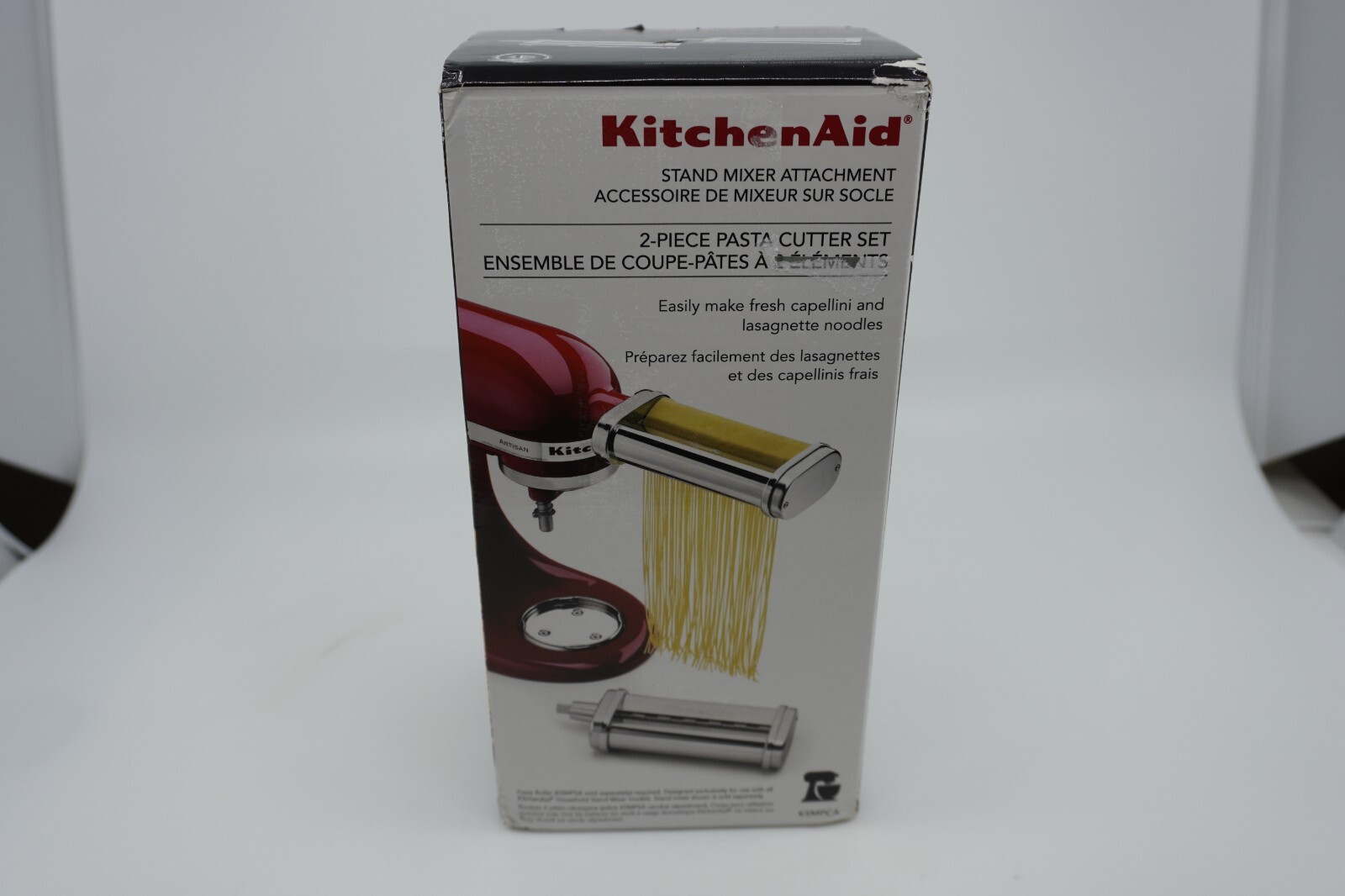 KitchenAid 2pc Pasta Cutter Attachments & Capellini eBay