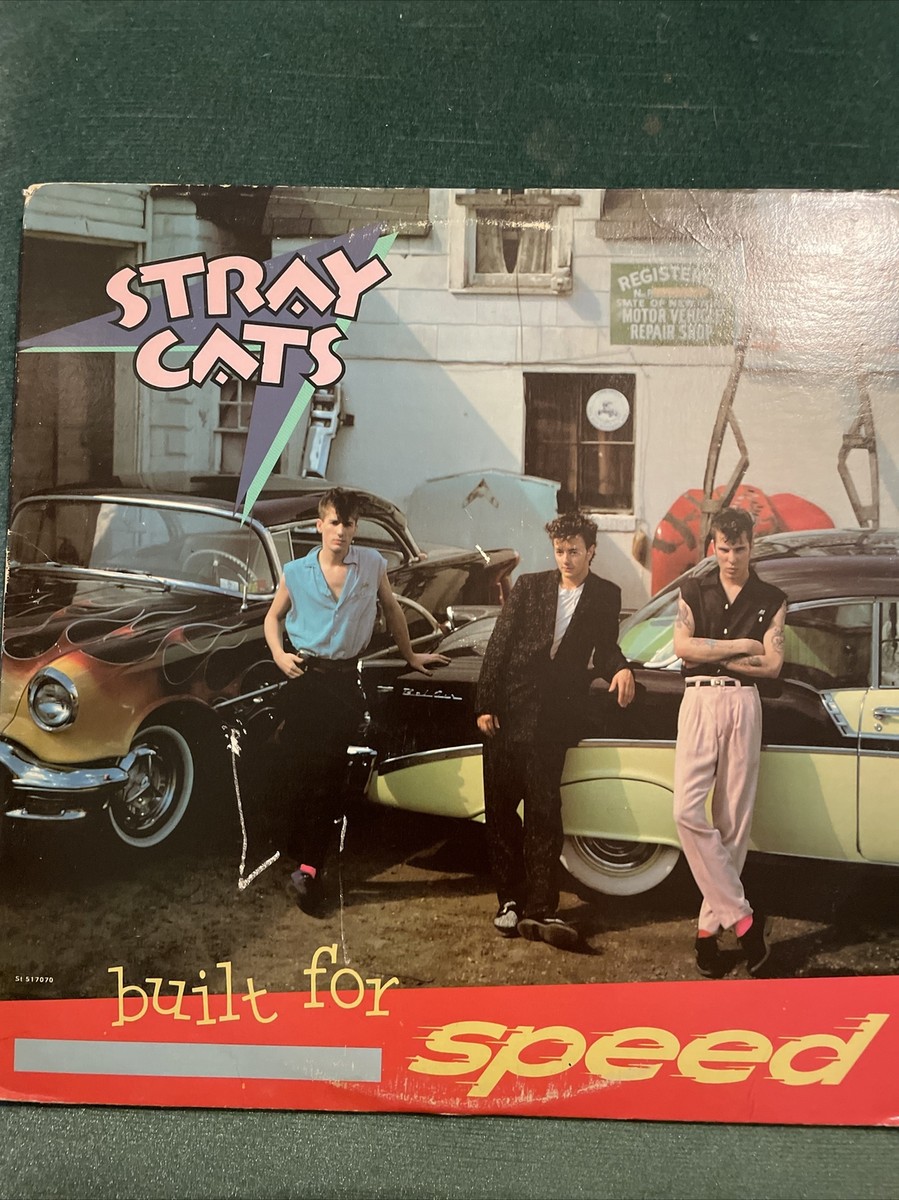 STRAY CATS - BUILT FOR SPEED 台湾 LP 【公式通販】