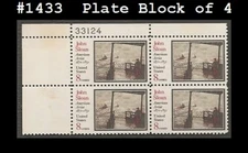 USA3 #1433 MNH PB4 John Sloan