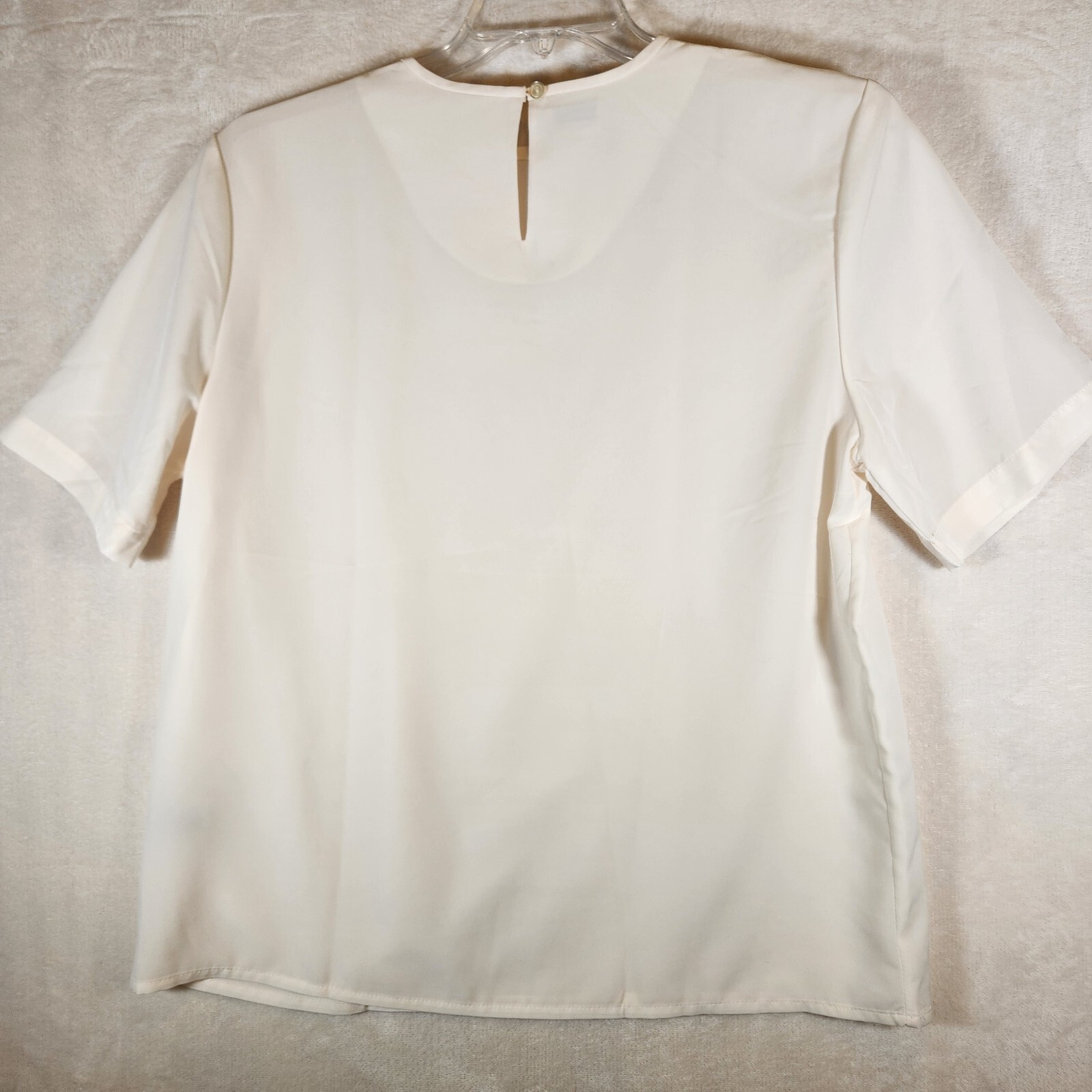3x Liz Baker Essentials Blouse Button Back Basic … - image 17