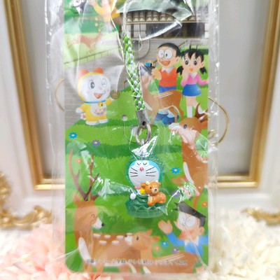 Doraemon Figure Phone Strap Nara Limited Strap Keychain Local Japan