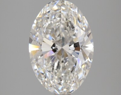 2.90 Ct Oval Cut IGI Certified Loose CVD Lab Grown Diamond F Color SI1 Clarity