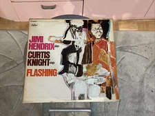 1968 Jimi Hendrix & Curtis Knight “FLASHING” LP; U.S. Capitol STEREO ST2894