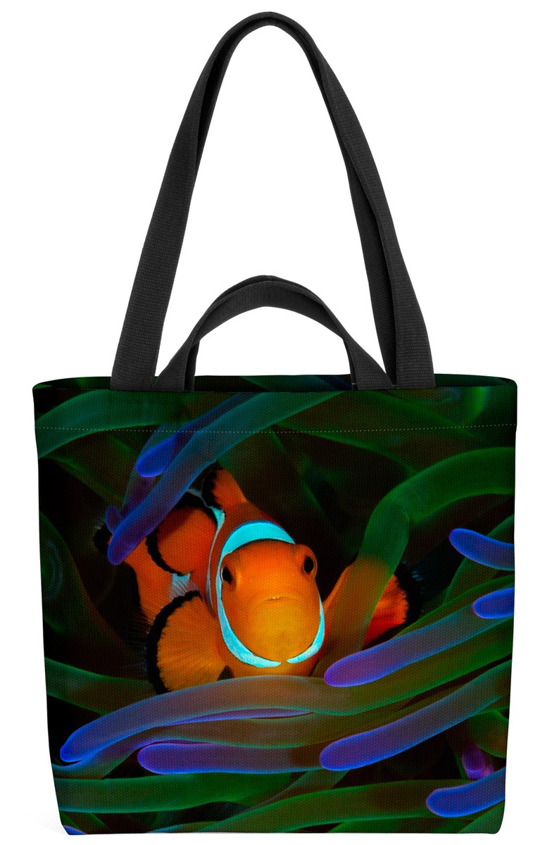 Clownfisch Fisch Aquarium Tasche Tier Haustier Indonesien Orange