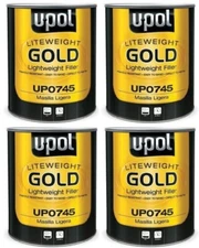 U-POL 745 Lightweight Gold Auto Body Filler (4 Gal)