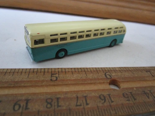N Scale Wheels of Time C-49 Motor Coach Nepperhan Station Bus 159 For Trains