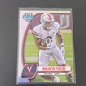 Topps Bowman University Chrome Malachi Fields Refractor #124 Football
