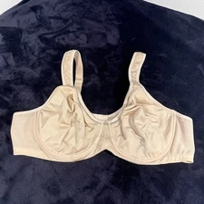 Breezies Womens Bra Sz 44B Pink Diamond Shimmer Underwire Side Smoothing A287341