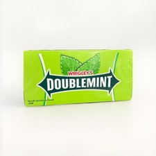 WRIGLEY'S DOUBLEMINT Chewing Gum, 15 pieces 10 packs .,